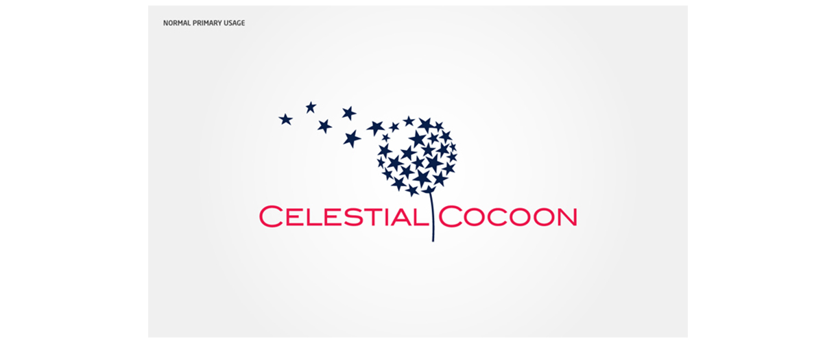 Logotipo celestialcocoon: imagem positiva